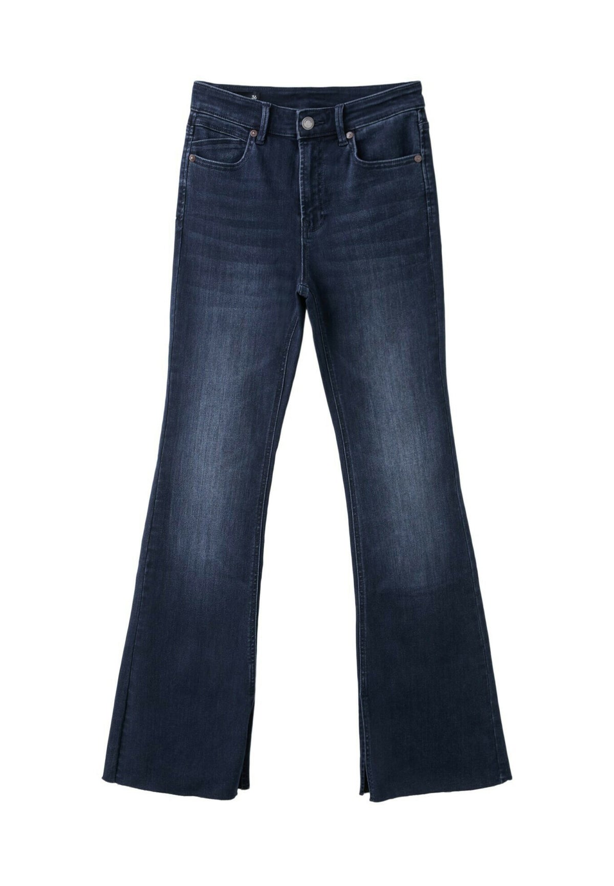 D74 SLIT FIT FLARED JEANS 04804221 - Jeans Bootcut - blue denim