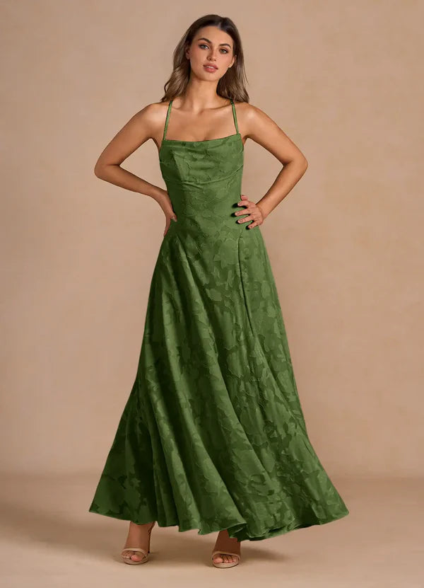 Falvicci - Vestito Irelia Verde oliva