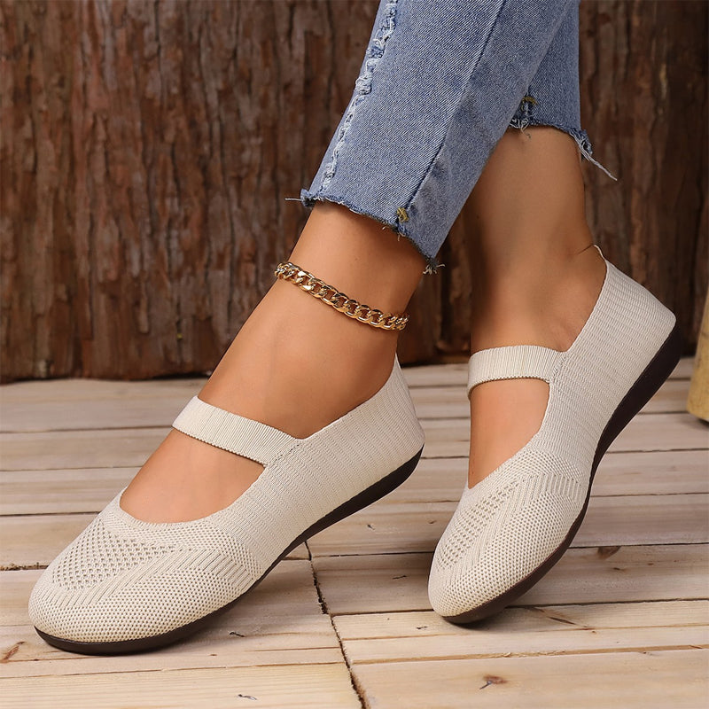 Falvicci - Ballerine in maglia traspirante