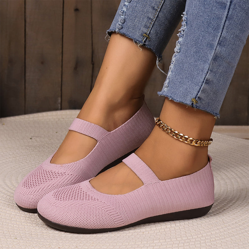 Falvicci - Ballerine in maglia traspirante