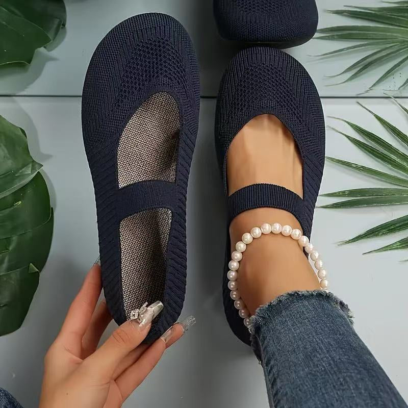 Falvicci - Ballerine in maglia traspirante