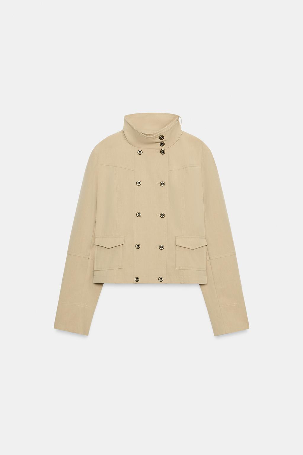 Falvicci - Jacke mit Stehkragen und Taschen