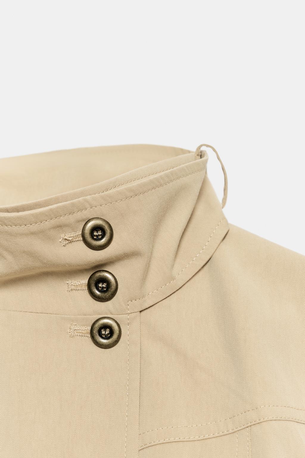 Falvicci - Jacke mit Stehkragen und Taschen