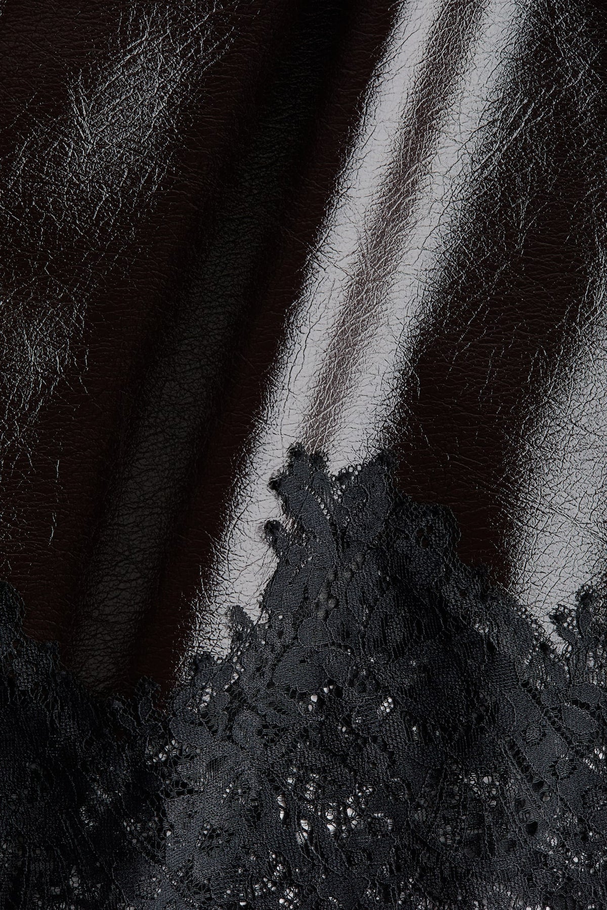 Falvicci - Leather Skirt