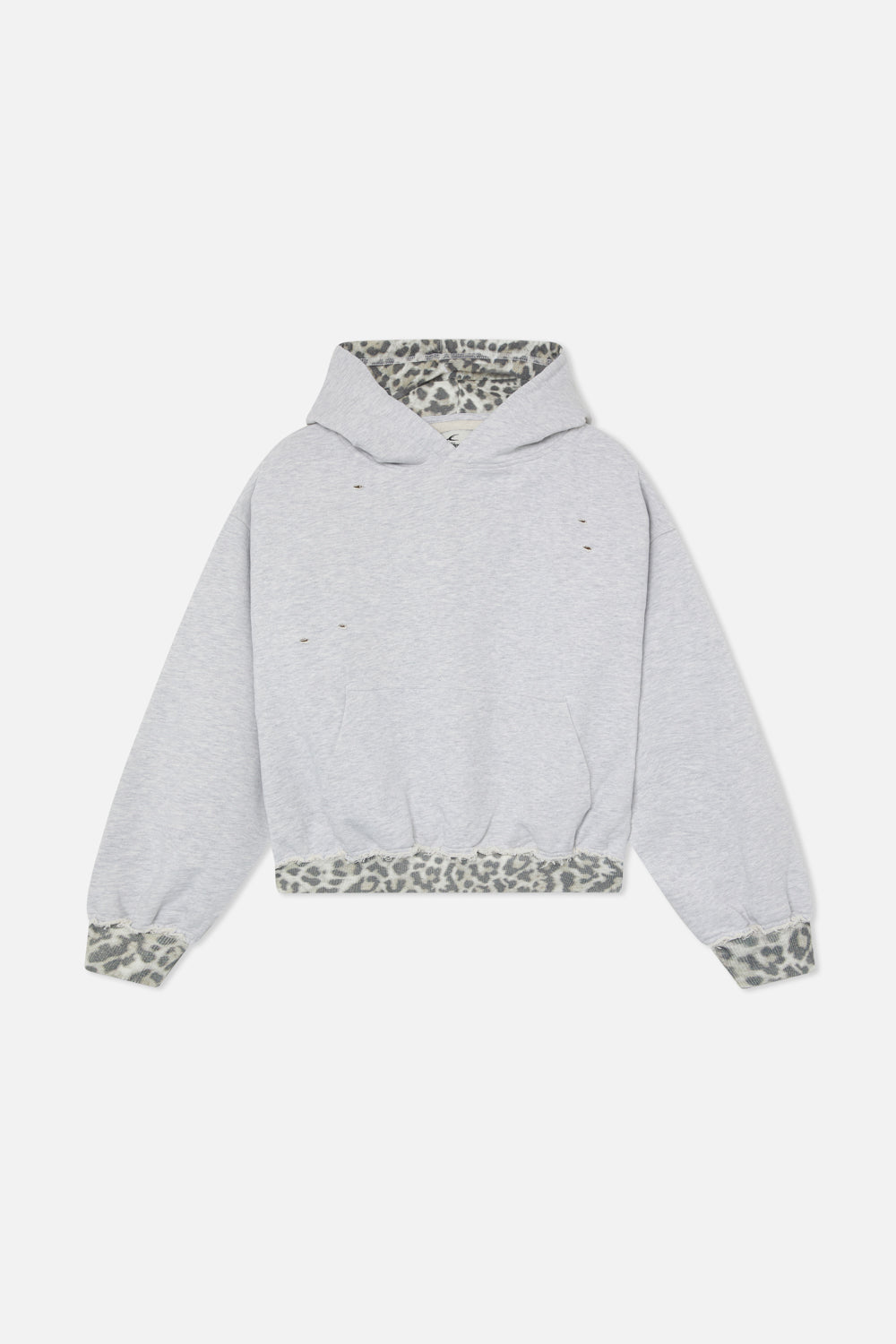 Falvicci - Scuffers Leo Grey Melange Hoodie