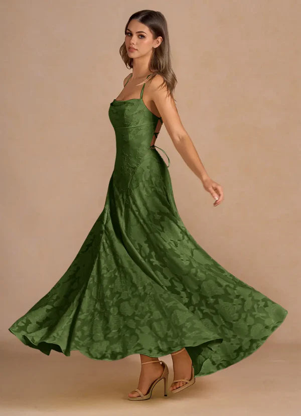 Falvicci - Vestito Irelia Verde oliva