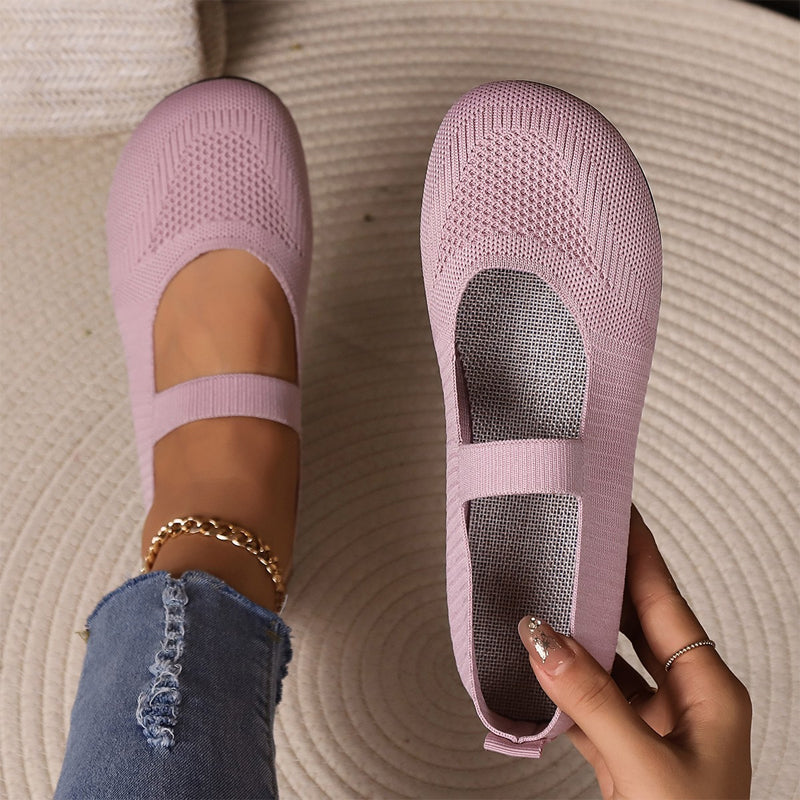 Falvicci - Ballerine in maglia traspirante